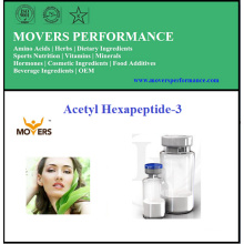 Peptídeo cosmético de alta qualidade Acetyl Hexapeptide-3